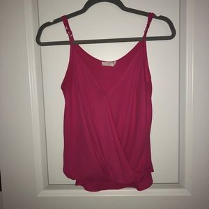 Pink tank top